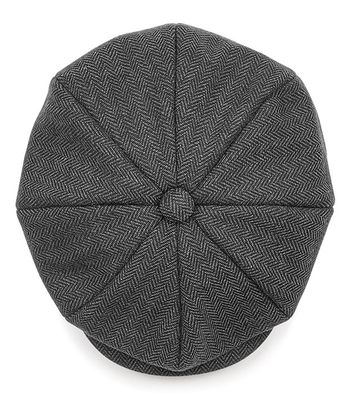 Heritage Baker Boy Cap Grey - Beechfiled
