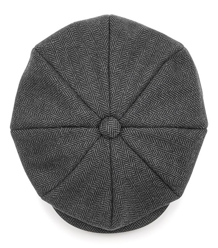 Heritage Baker Boy Cap Grey - Beechfiled