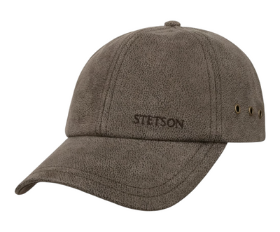 Stetson Baseball Cap Pigskin Brown