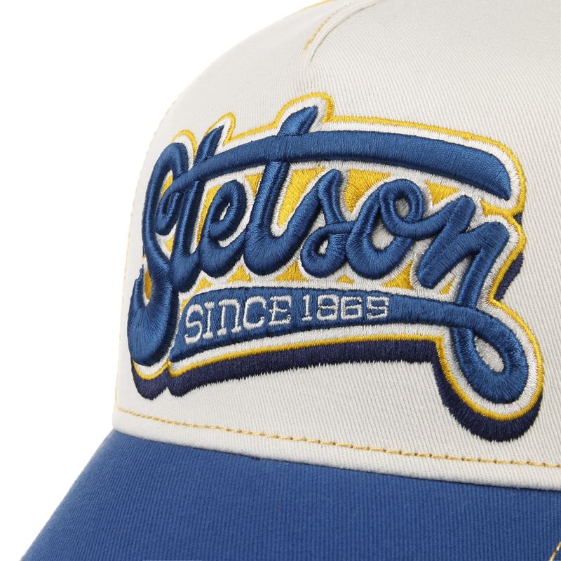 Trucker Cap Lettering Blue/White - Stetson