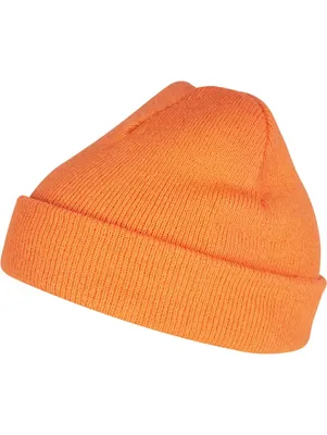 Yupoong Heavyweight Beanie Short Blaze Orange