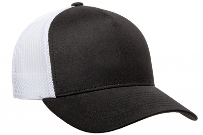 Trucker A-Frame Black/White 6506 - Fexfit/Yupoong