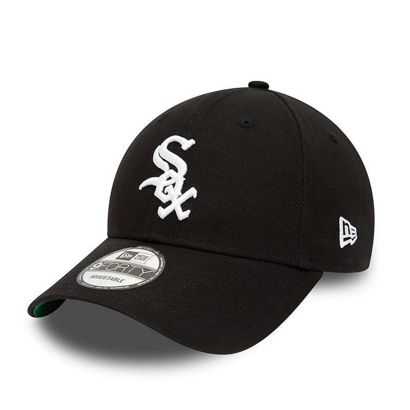 9forty Chicago White Sox Side Patch Black Cap - New Era
