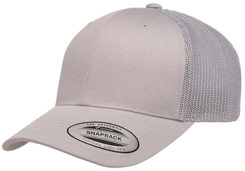 Trucker Keps Silver 6606T - Yupoong/Flexfit
