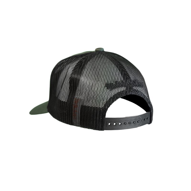 Own Brand Pinscript Green/Black Trucker - Mitchell & Ness