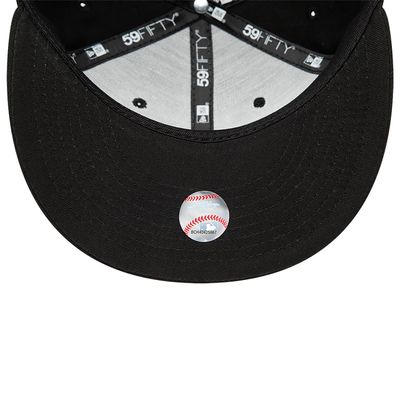 LA Dodgers League Essential Black 59FIFTY Fitted Cap - NOS