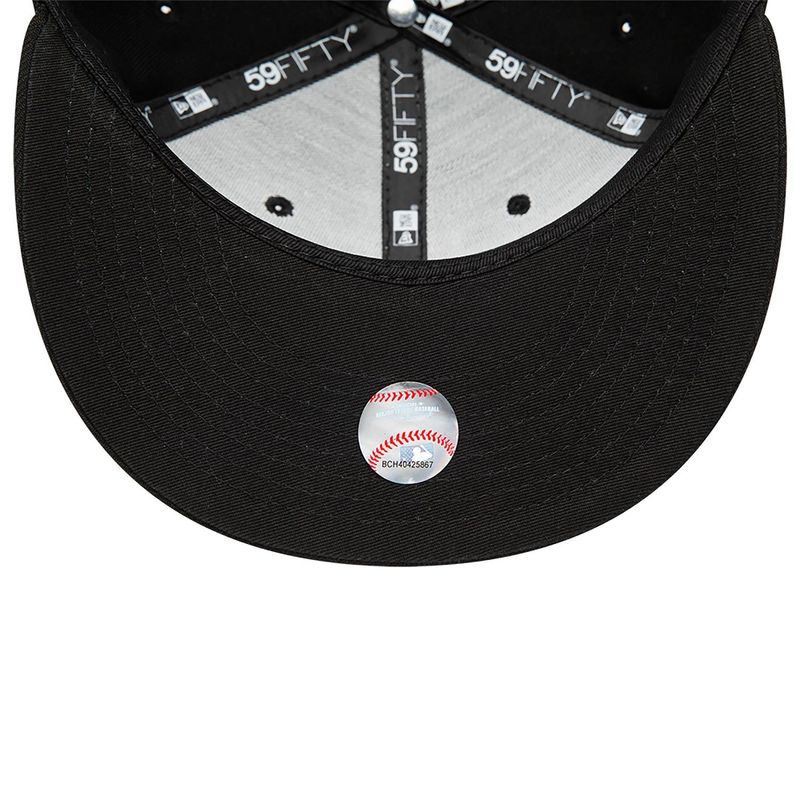 LA Dodgers League Essential Black 59FIFTY Fitted Cap - NOS