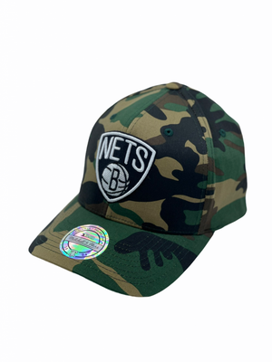 Brooklyn Nets Black/White Camo - Mitchell & Ness - Fri Frakt