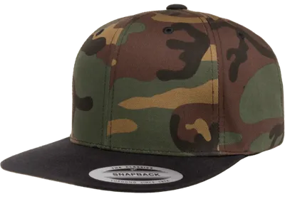 YP Classics® Premium Snapback Camo Cap - 2-tone - Yupoong