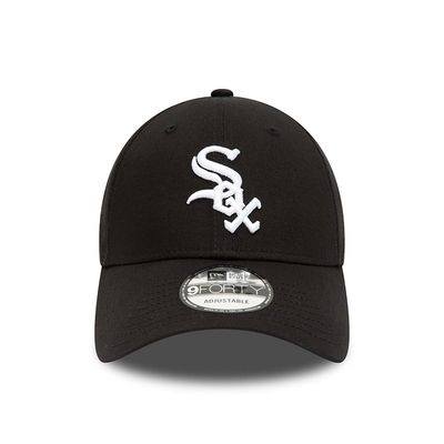9forty Chicago White Sox Side Patch Black Cap - New Era
