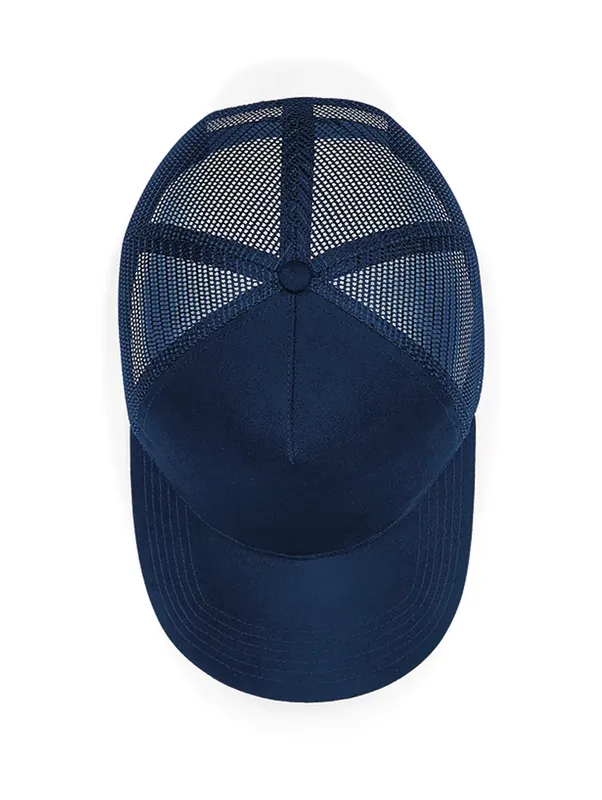 Suede Snapback Trucker Navy - Beechfield