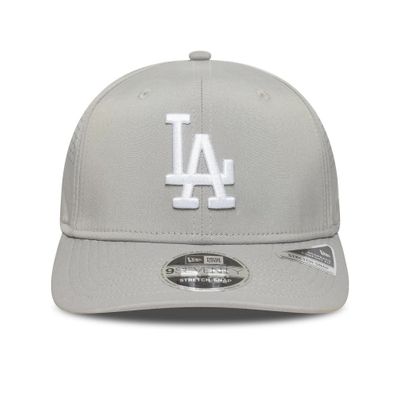 9Seventy Perforated LA Dodgers Stretch Snap Grey - New Era