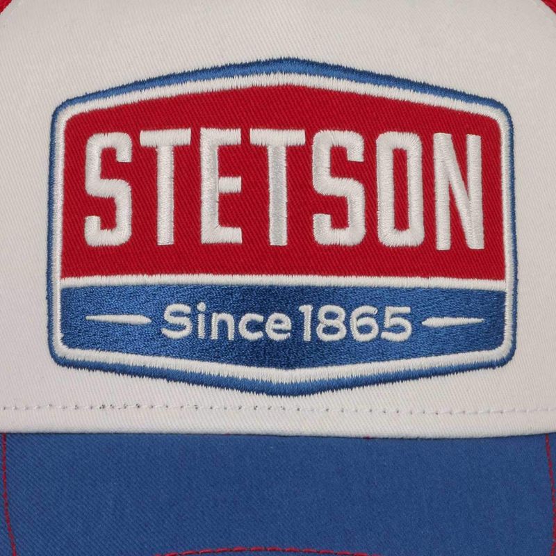 Kids Gasoline Highway Trucker White/Red/Blue - Stetson