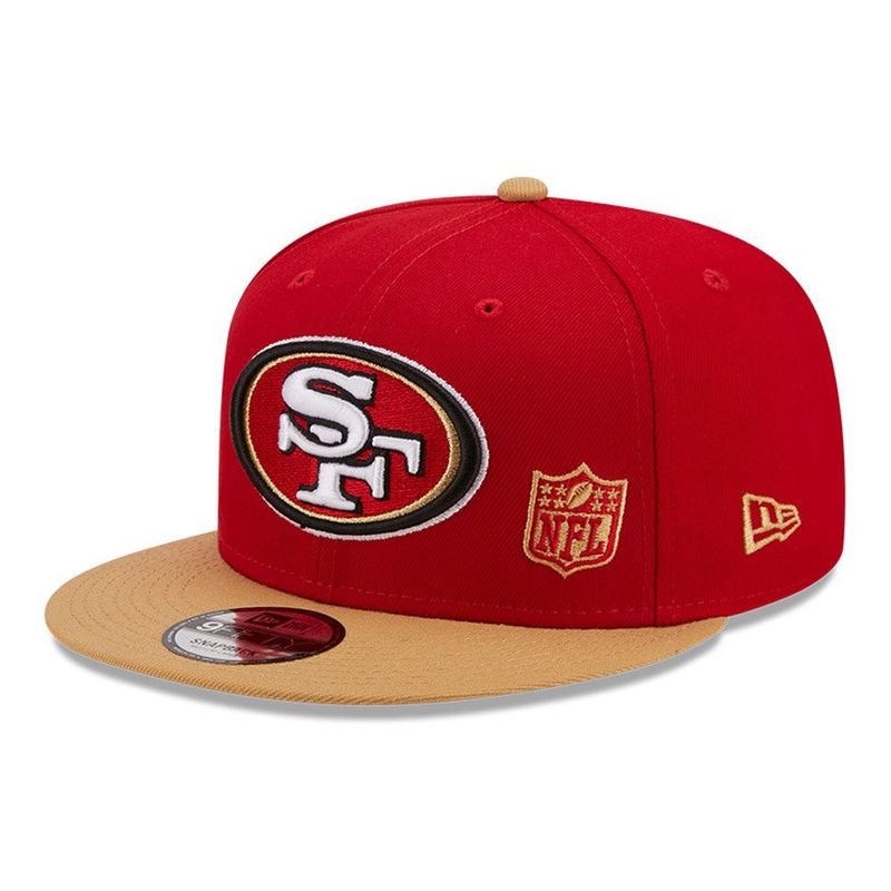 San Francisco 49ers Arch Red 9FIFTY Snapback