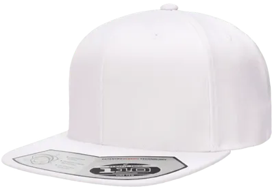110 Fitted Snapback White - Flexfit