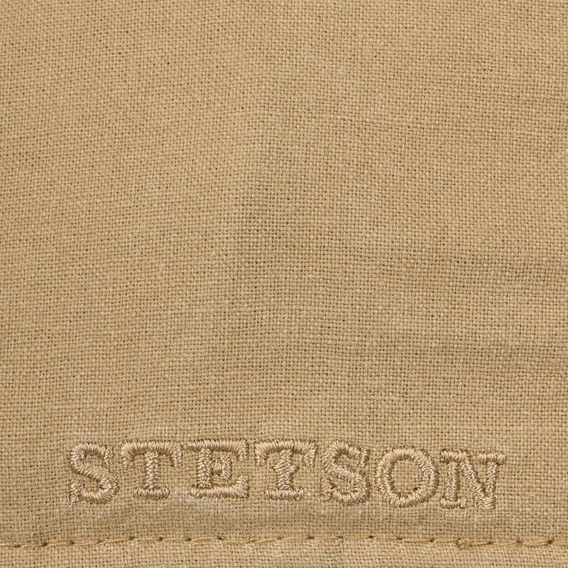 Baseball Cap Delave Organic Cotton Dark Beige - Stetson