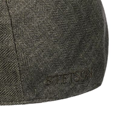 Kent Linen Olive Herringbone - Stetson