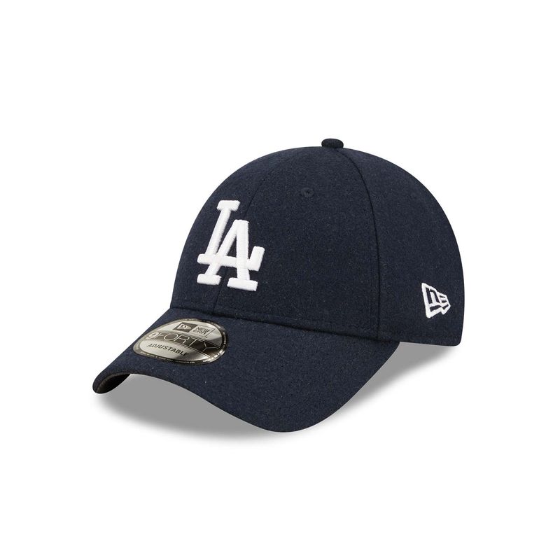 9forty LA Dodgers Wool Adjustable Cap Navy - New Era