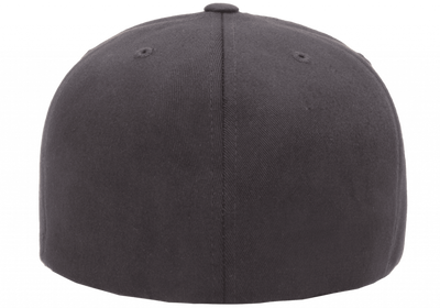 Flexfit keps Flat Brim Fitted Dark Grey 6277FV - Flexfit