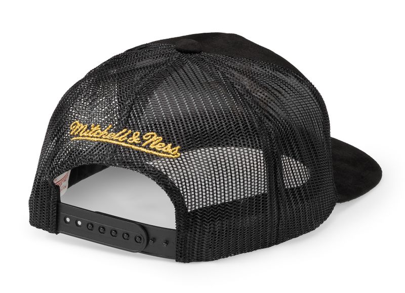 Anaheim Ducks NHL Black/Gold Trucker - Mitchell & Ness