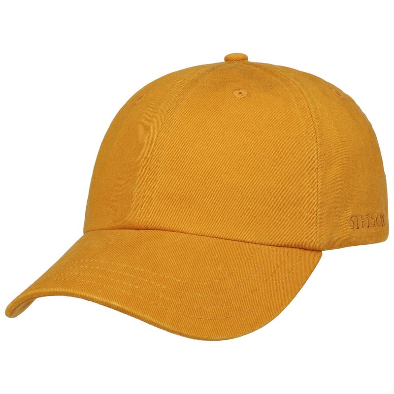 Rector Baseball Cap Cotton Tangerine - Stetson