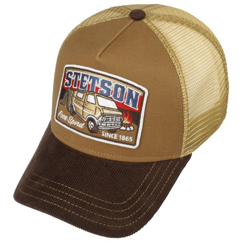 Trucker Cap By The Campfire Brown  - Stetson