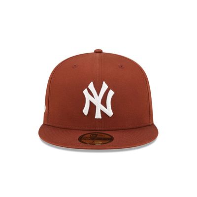 59fifty New York Yankees Patch Fitted Cap Brown  - New Era