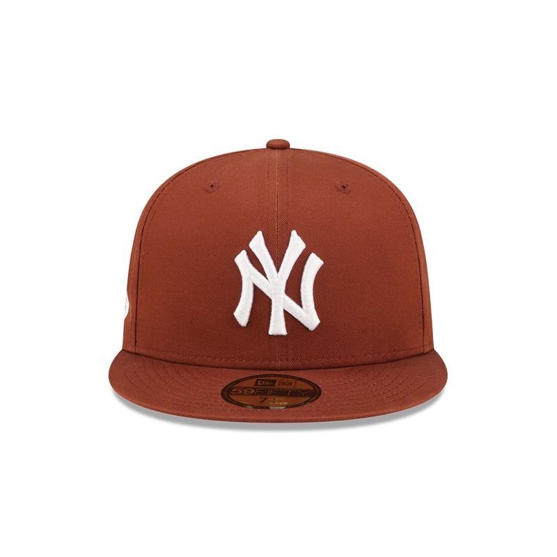 59fifty New York Yankees Patch Fitted Cap Brown  - New Era