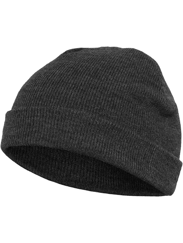 Yupoong Heavyweight Beanie Short Charcoal