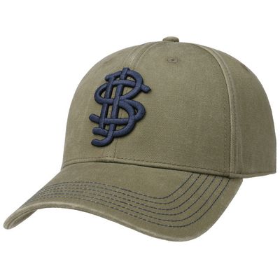 Stitched Logo Baseball Cap Green UPF 40+  - Stetson