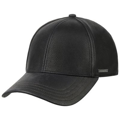 Chevrette Cowhide Cap Earflaps Black - Stetson