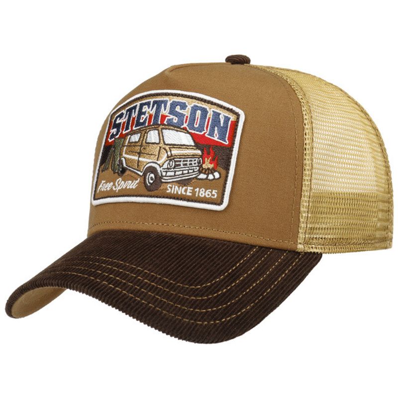 Trucker Cap By The Campfire Brown  - Stetson