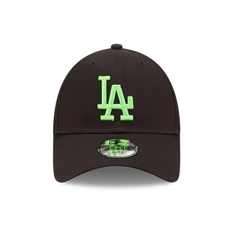 9forty LA Dodgers Neon Logo Kids Black - New Era