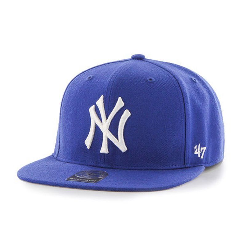 New York Yankees Youth Royal Blue Captain Snapback - 47 Brand