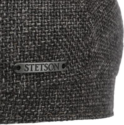 Driver Cap Virgin Wool/Linen Dark Grey Stetson