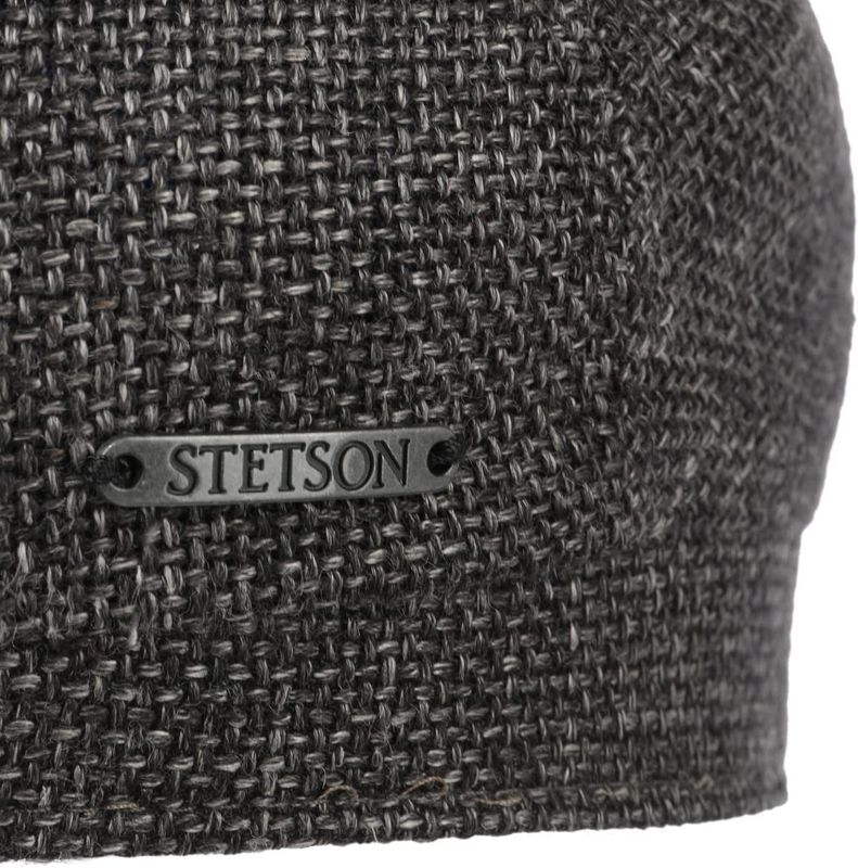 Driver Cap Virgin Wool/Linen Dark Grey Stetson