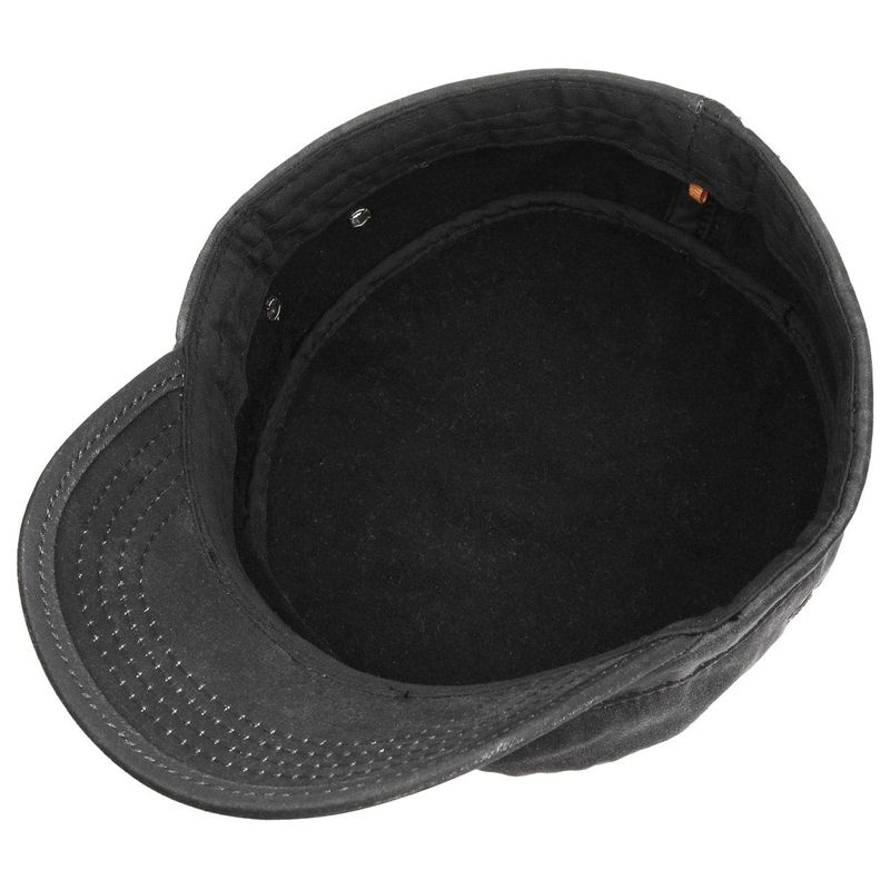 Army Cap Winter CO/PES Lined Black Stetson