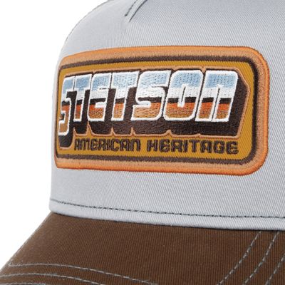 Trucker Cap Chrome Brown/Turquoise - Stetson