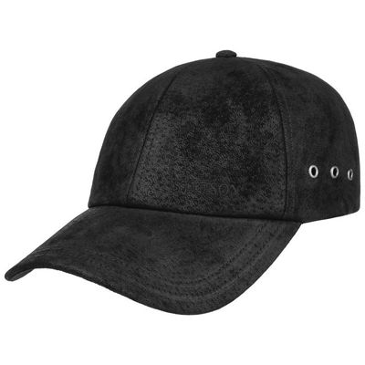Stetson Baseball Cap Pigskin Black