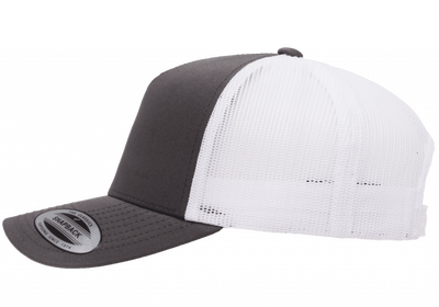 Trucker Flexfit Retro Charcoal/White 6506 - Flexfit/Yupoong