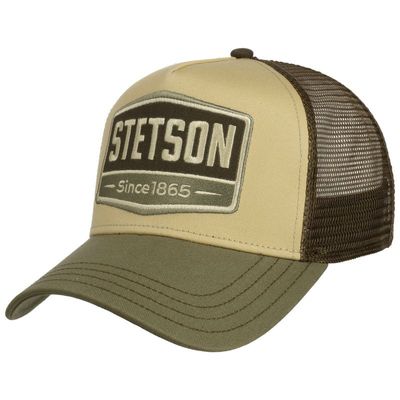 Kids Trucker Cap Gasonline Highway Green - Stetson