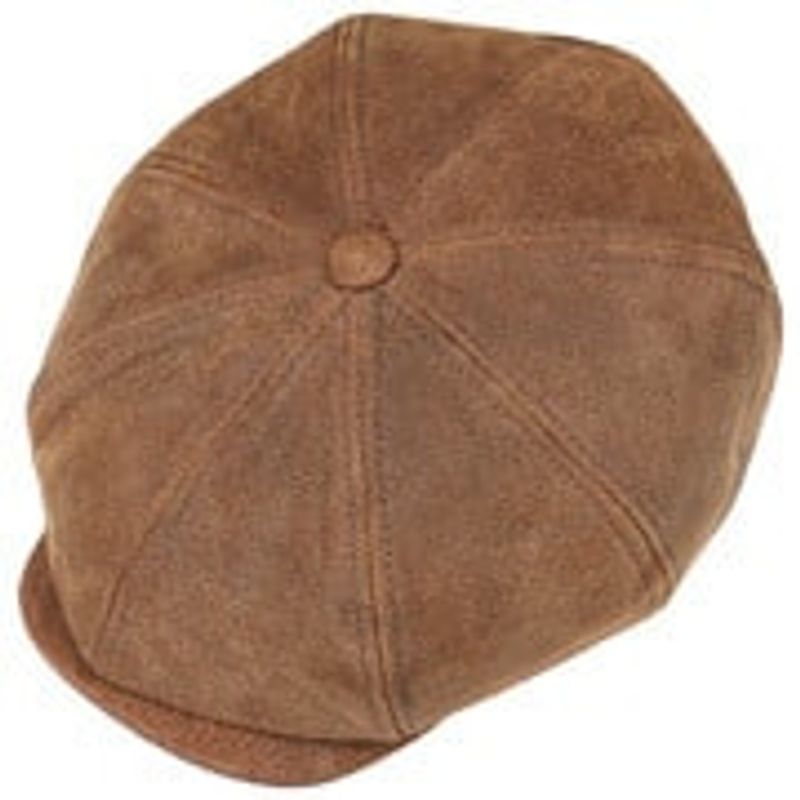 6-Panel Cap Pigskin Brown Stetson