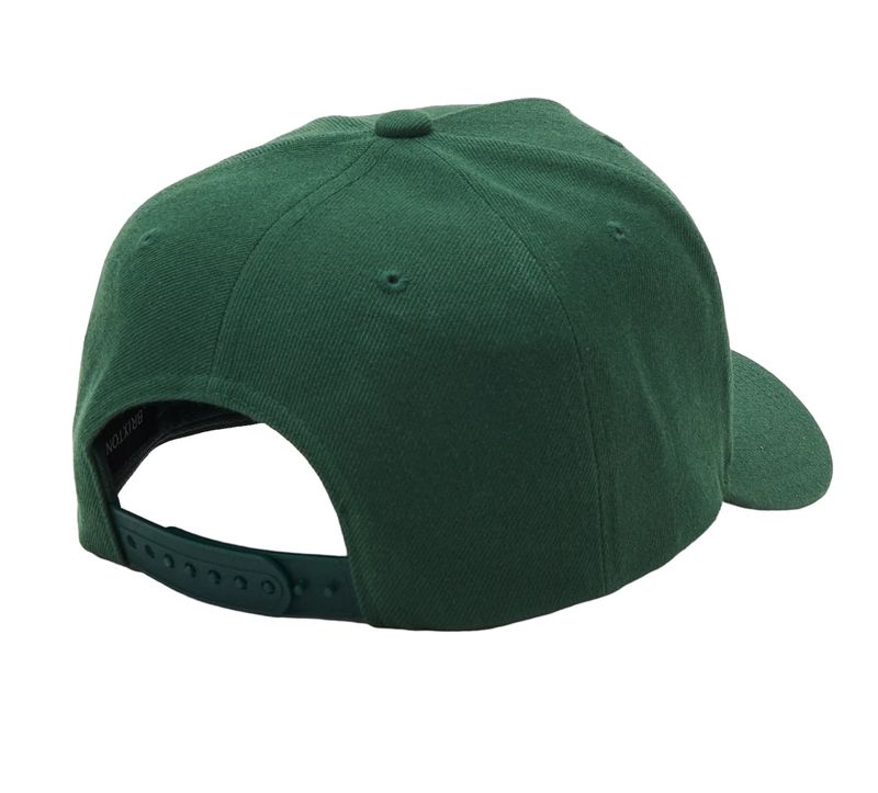 CREST NETPLUS SNAPBACK- Trekking Green/ Washed Navy - Brixton