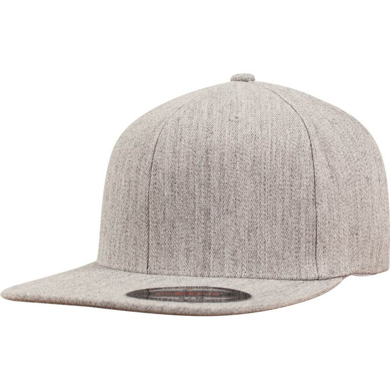 Fitted flexfit Heatherd Grey 6277FV - Flexfit/Yupoong