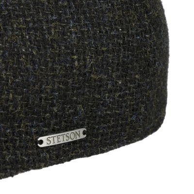 Stetson Texas Classic Wool Flat Cap Dark Forest