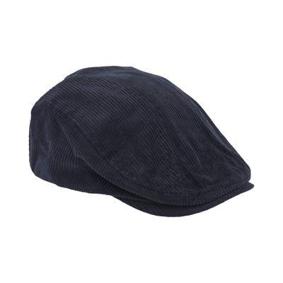 WILD Corduroy Sixpence Navy Cap  - Upfront