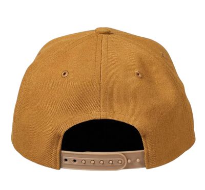 CREST NETPLUS SNAPBACK- Copper/Black - Brixton