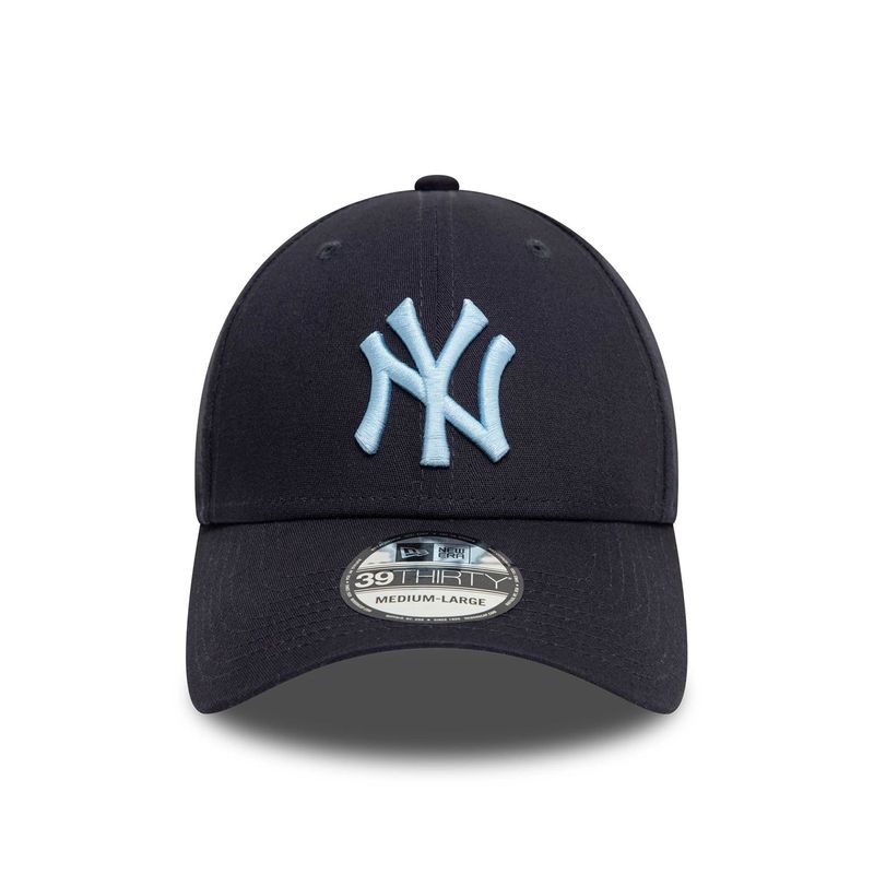 New York Yankees League Essential Navy 39THIRTY Stretch Fit Cap - New Era