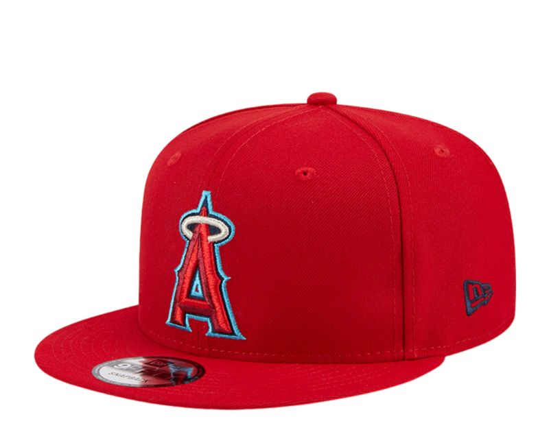 9FIFTY Los Angeles Angels Fathers Day Red Snapback - New Era