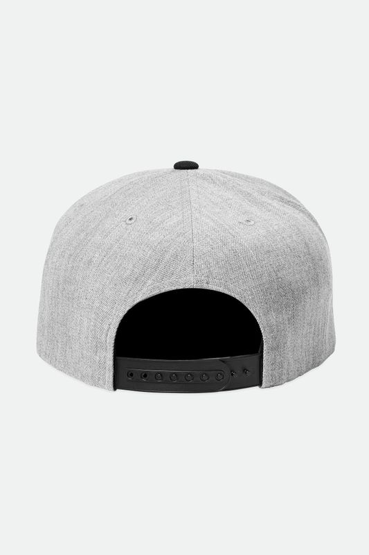 Brixton Oath III Light Heather Grey Black